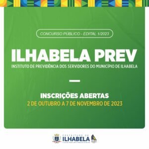 IlhabelaPrev abre concurso para níveis médio e superior com provas previstas para novembro