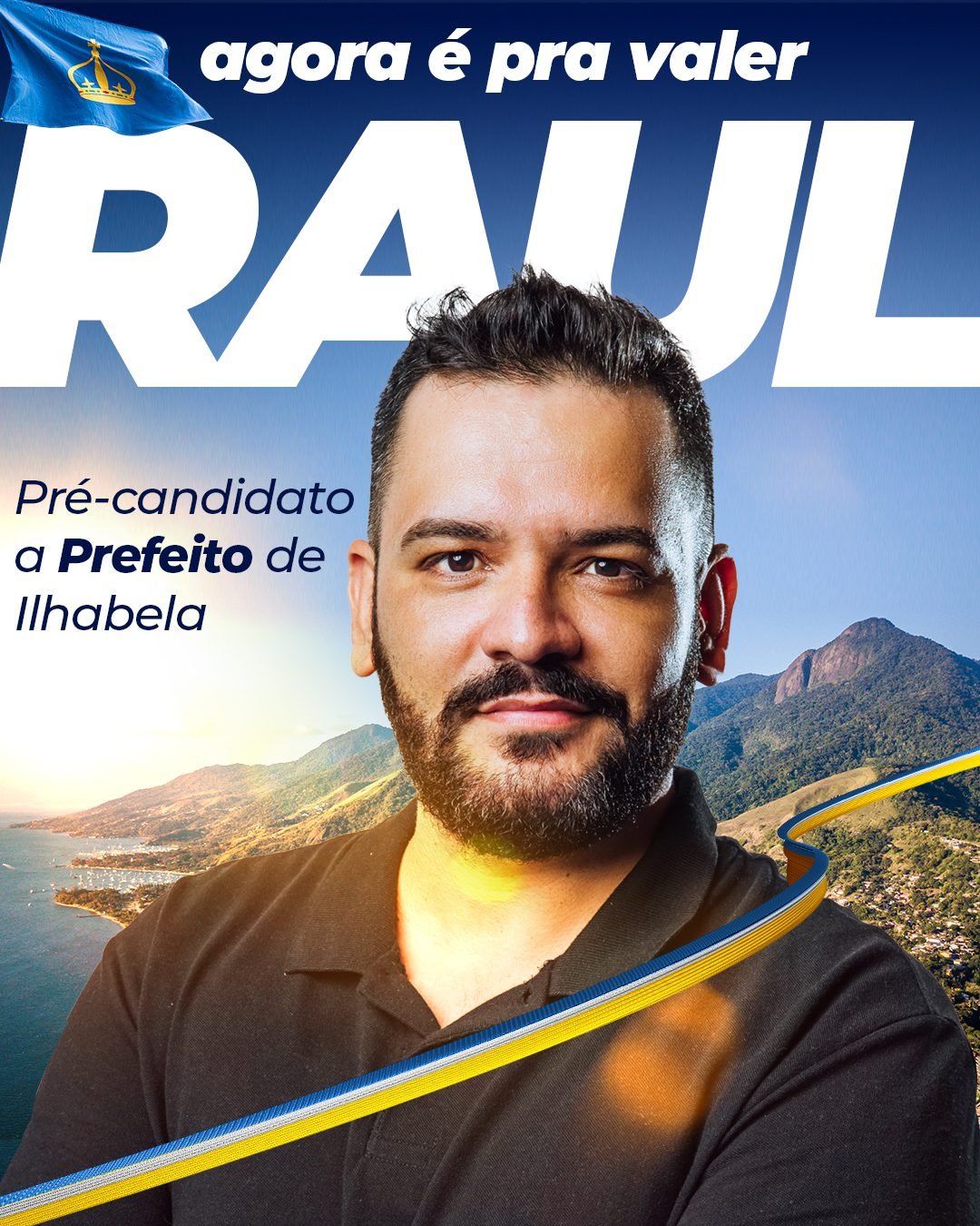 O vereador Raul Cordeiro (PSD), anunciou, oficialmente, sua pré-candidatura à Prefeitura de Ilhabela, durante discurso em Sessão Extraordinária, realizada na Câmara Municipal. Essa será a primeira vez que o parlamentar, de 34 anos, manifesta pré-candidatura para o mais alto cargo do Poder Executivo municipal.