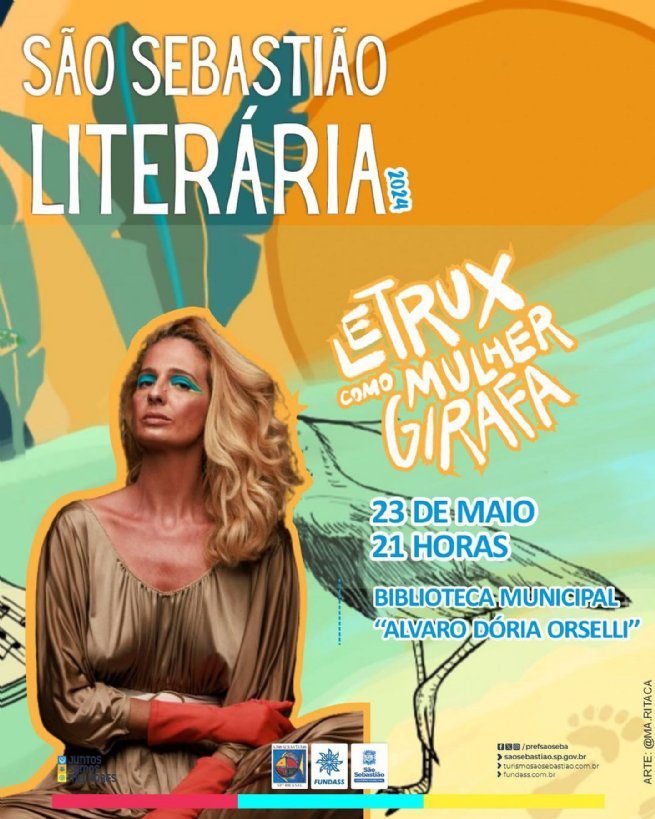 São Sebastião Literária celebra a cultura, a literatura e a arte no município de 23 a 25 de maio