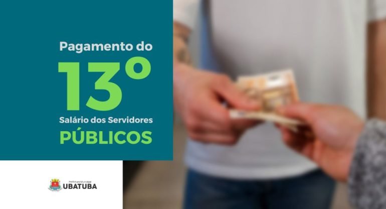 A Prefeitura de Ubatuba injeta R$ 4.852.947,18 na economia local ao pagar a segunda parcela do 13º salário a 2.475 servidores municipais.