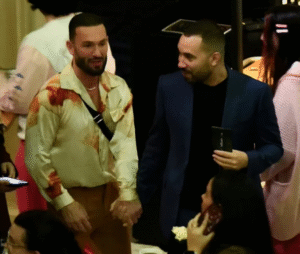 Gil do Vigor e Diego Hypólito são vistos de mãos dadas