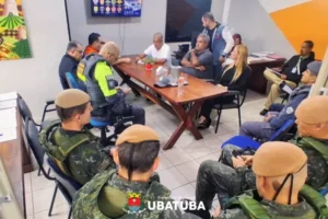 Ubatuba reúne forças de segurança contra alagamentos e deslizamentos no verão