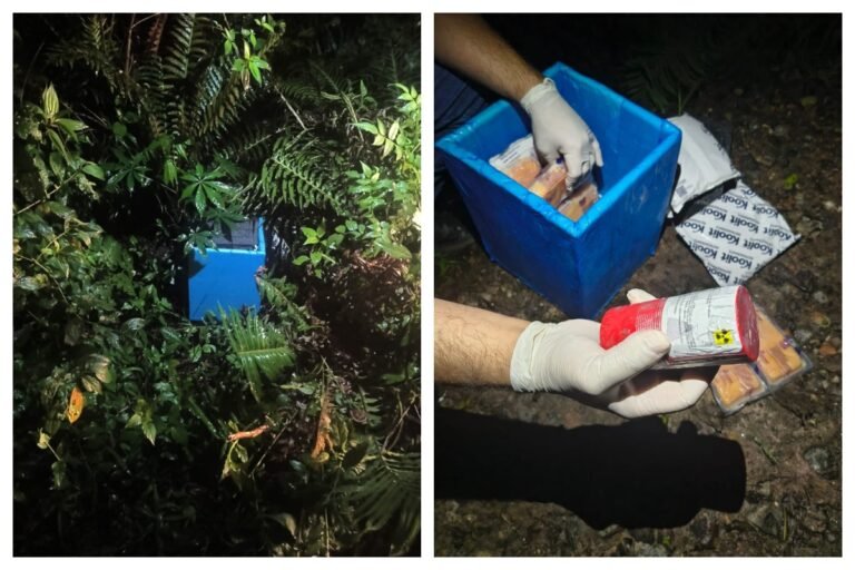 Polícia prende suspeito de roubo de furgão radioativo