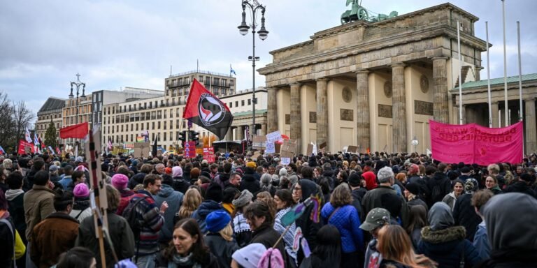 Gen Z protesta na Alemanha e registra 6 mil manifestantes